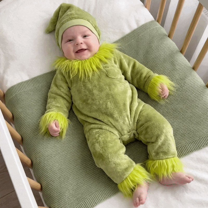 GrumpyHug™ Anti-Christmas Baby Onesie