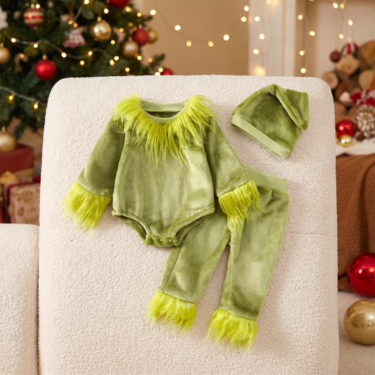 GrumpyHug™ Anti-Christmas Baby Onesie